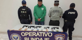 REVISIÓN POR CINTURÓN DE SEGURIDAD DERIVA EN ASEGURAMIENTO DE ARMAS Y 283 MIL PESOS