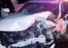 JOVEN MUERE EN FUERTE CHOQUE EN EL EJE METROPOLITANO DEL RINCÓN