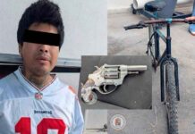 CAE CON REVÓLVER TRAS ROBO A GASOLINERA; YA SUMABA 15 DETENCIONES EN LEÓN