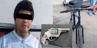 CAE CON REVÓLVER TRAS ROBO A GASOLINERA; YA SUMABA 15 DETENCIONES EN LEÓN
