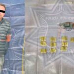DETIENEN A HOMBRE ARMADO EN SAN PEDRO DEL MONTE