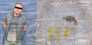DETIENEN A HOMBRE ARMADO EN SAN PEDRO DEL MONTE