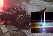 MOTOCICLISTA MUERE TRAS CHOCAR CONTRA UN POSTE EN EL ECO BULEVAR