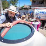 ENTREGAN 300 TINACOS A FAMILIAS DE SAN JUAN DE ABAJO