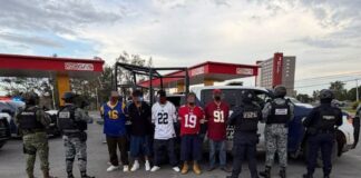 DETIENEN A CINCO HOMBRES TRAS RIÑA EN LA LEÓN-SILAO