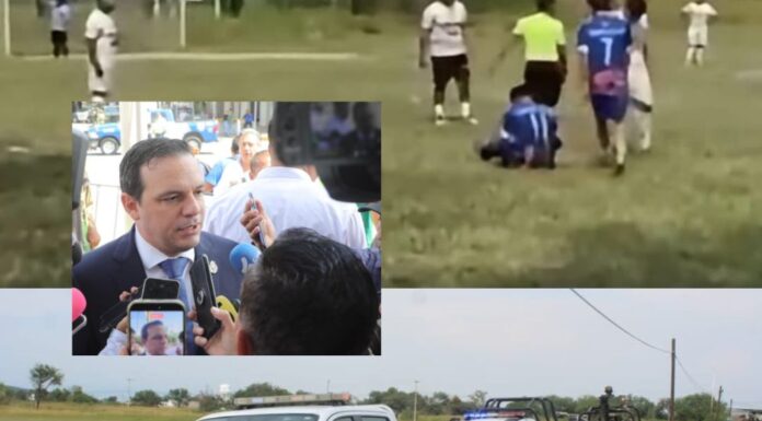 INVESTIGAN ATAQUE EN CAMPO DE FÚTBOL; PIDEN MAYOR SUPERVISIÓN