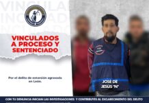 DAN 14 AÑOS DE PRISIÓN A EXTORSIONADOR Y DETIENEN A OTROS DOS EN LEÓN