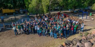 MÁS DE 150 VOLUNTARIOS “ENCHULAN” BOSQUE SUR DEL PARQUE METROPOLITANO