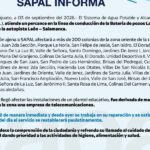 PERCANCE EN LÍNEA DE LA MURALLA DEJA SIN AGUA A COLONIAS DEL ORIENTE