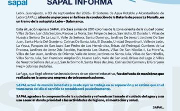 PERCANCE EN LÍNEA DE LA MURALLA DEJA SIN AGUA A COLONIAS DEL ORIENTE