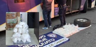 DETECTAN CRISTAL OCULTO EN LLANTA DE REFACCIÓN