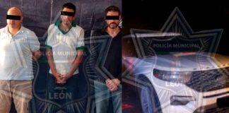 POLICÍA DE LEÓN FRUSTRA PRESUNTO SECUESTRO DE UNA MUJER; HAY TRES DETENIDOS
