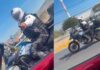 DENUNCIAN A POLICÍA POR APUNTARLE CON SU ARMA A CONDUCTOR EN LEÓN