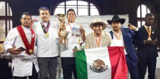 TRES GUANAJUATENSES GANAN MEDALLA DE ORO EN CAMPEONATO MUNDIAL DE RESTAURANTES EN RUSIA