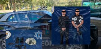 ¡ENTRARON ARMADOS A ROBAR UNA CASA EN GRAN JARDÍN! POLICÍA DE LEÓN DETIENE A DOS IMPLICADOS