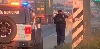 ¡MACABRO HALLAZGO! ENCUENTRAN TORSO HUMANO CALCINADO EN LA CARRETERA SILAO-LEÓN