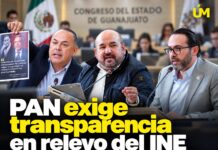 PAN EXIGE TRANSPARENCIA EN RELEVO DEL INE